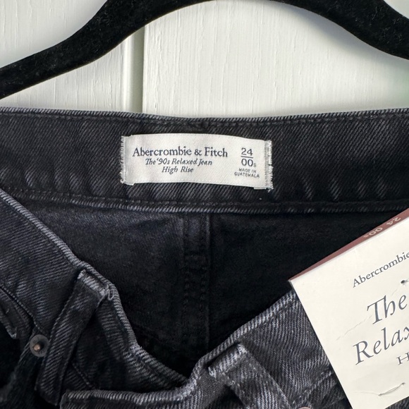 NWT!!!! Abercrombie and Fitch jeans- size 24/00 -90sRelaxed jean - Picture 4 of 8